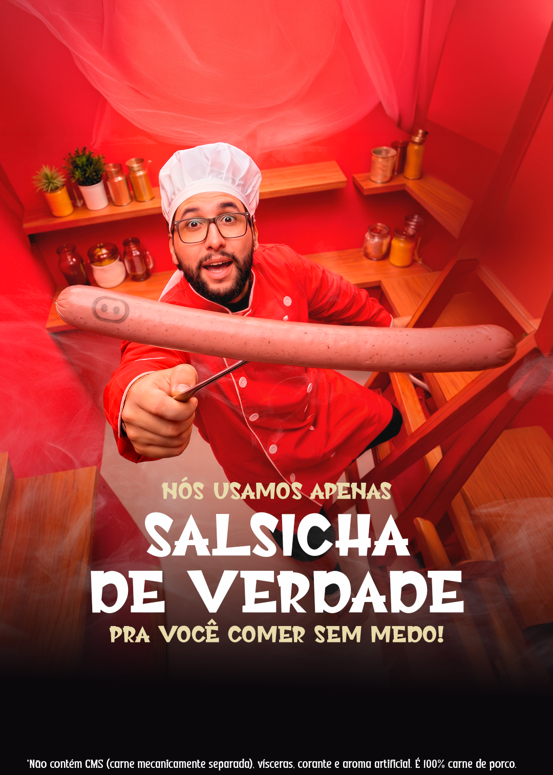 Banner 2 — Salsicha de verdade